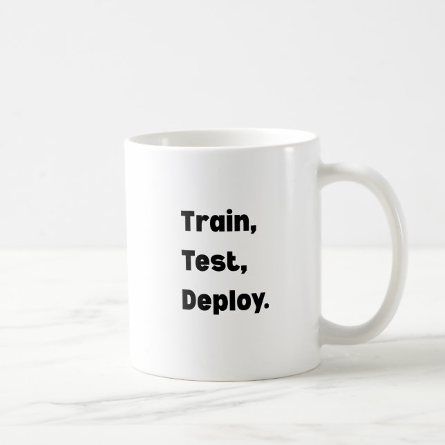 Code Coffee Repeat Mug – Funny Software Developer  (Right)