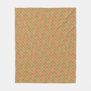 CODE green Fleece Blanket