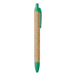 CODE green on any Colour Black Ink Pen