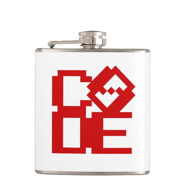 CODE HIP FLASK (Front)
