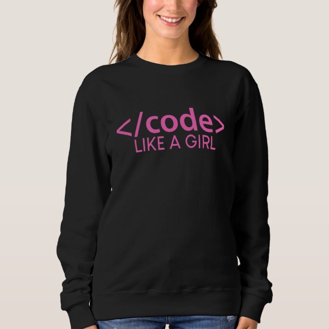 Code Like A Girl Tee (Front)