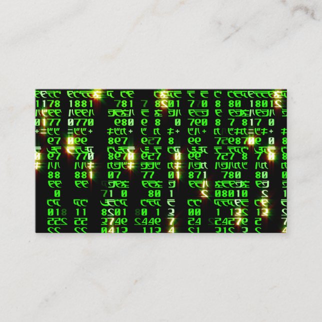 Code matrix discount card (Front)