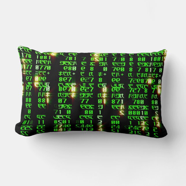 Code matrix lumbar cushion (Front)