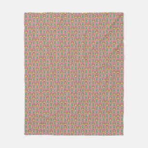 CODE mixed Fleece Blanket