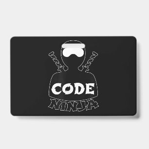 Code Ninja Computer Coding Engineer Funny Lovers ID Badge