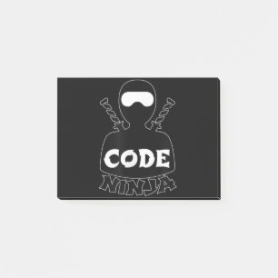 Code Ninja Computer Coding Engineer Funny Lovers Post-it Notes