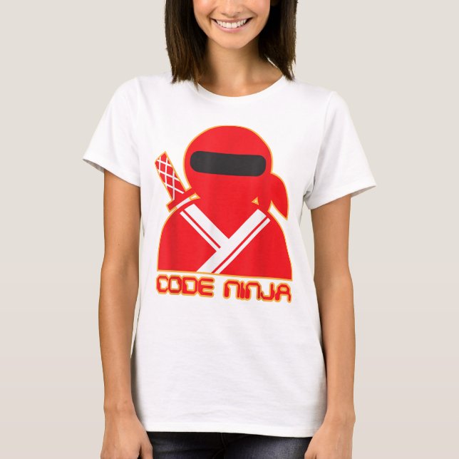 Code Ninja Computer Coding Engineer Funny Lovers T-Shirt (Front)