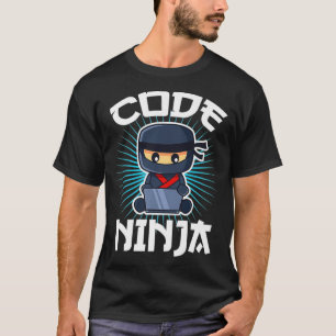 Code Ninja Programmer Coder Computer Programming C T-Shirt