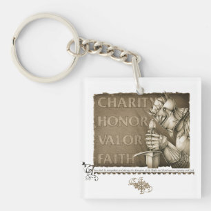 Code of Chivalry Key Ring