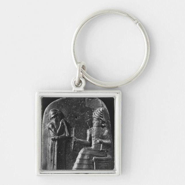 Code of Hammurabi, top of the stele Key Ring (Front)
