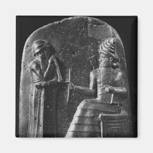 Code of Hammurabi, top of the stele Magnet