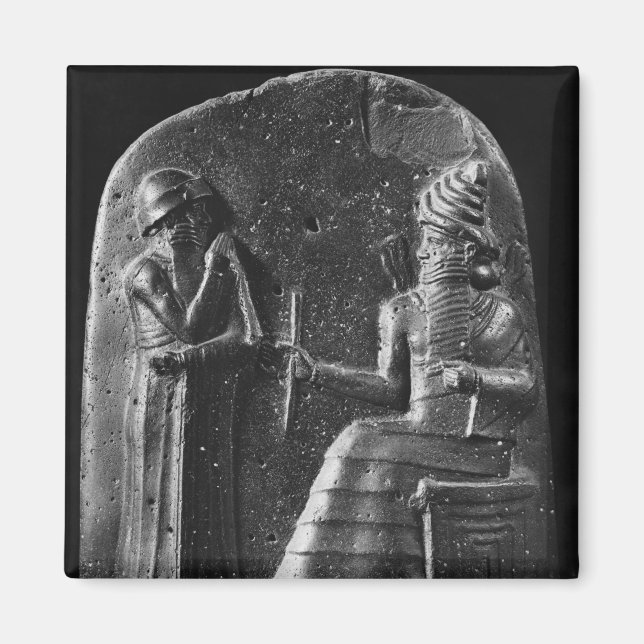 Code of Hammurabi, top of the stele Magnet (Front)