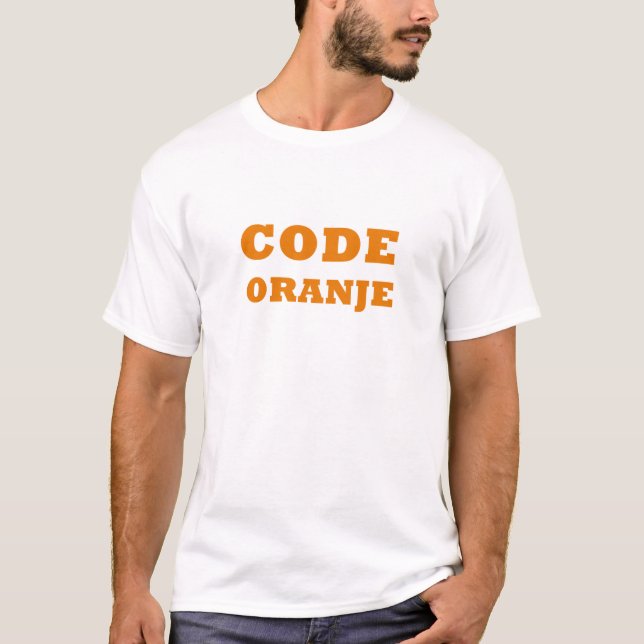 Code Oranje Dutch Pride Unisex T-Shirt (Front)