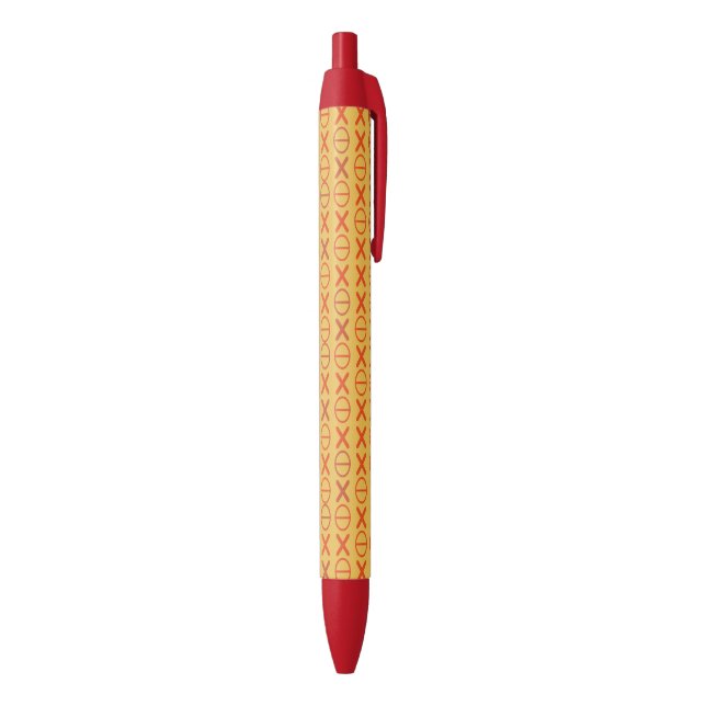 CODE Red on any Colour Black Ink Pen (Bottom (Vertical))