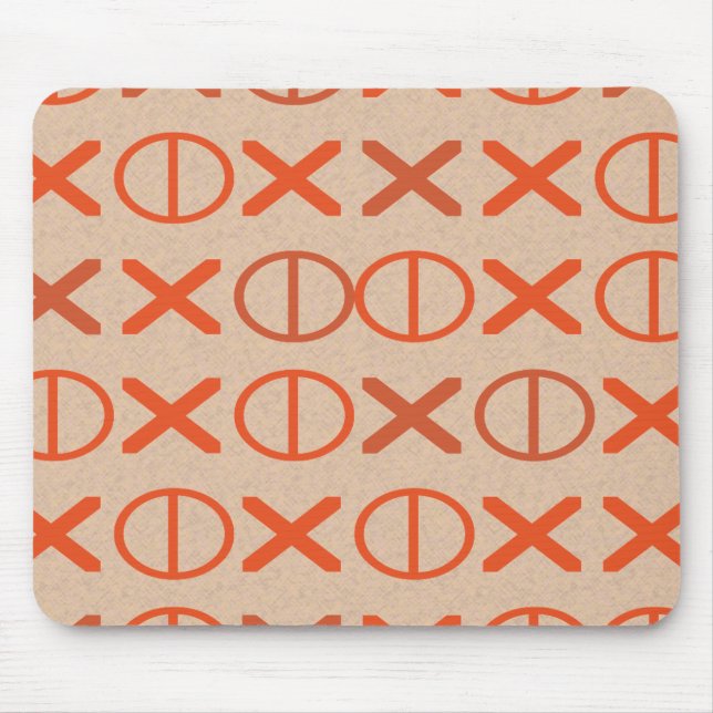 CODE Red Symbols on any Colour Mouse Pad (Front)