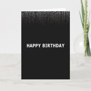 Code Stream Birthday Card