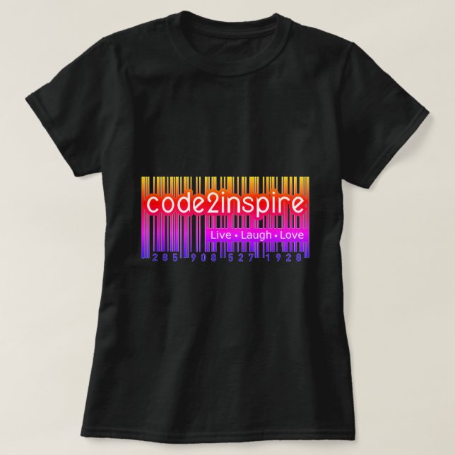 Code to Inspire T-Shirt (Design Front)