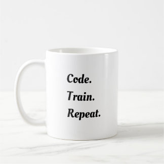 Code Train Repeat AI Engineer Mug – Machine