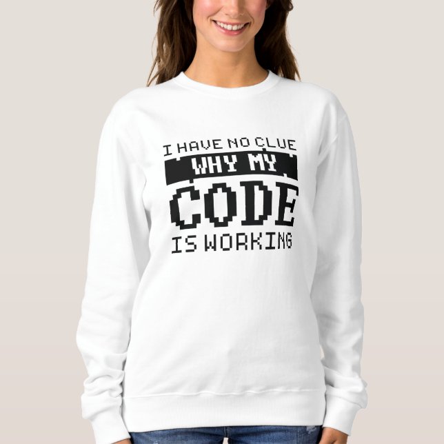 Code Working Sweatshirt (Front)