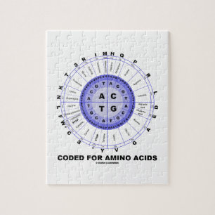 Coded For Amino Acids (Genetic Code DNA) Jigsaw Puzzle