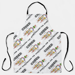 Coded For Storytelling DNA Replication Apron
