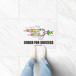 Coded For Success DNA Replication Doormat