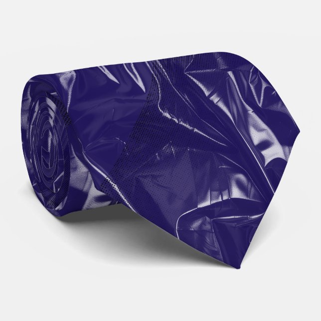 Coded Plastic CPC001A.DBlue BG Tie (Rolled)