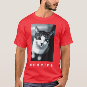 Codeine Cat Funny  T-Shirt