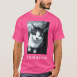 Codeine Cat Funny  T-Shirt<br><div class="desc">Codeine Cat Funny  .</div>