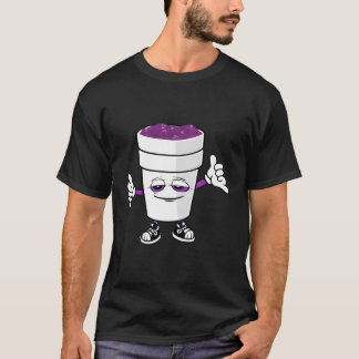 Codeine Purple Drank Sizzurp Double Cup Lean T-Shirt