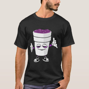 Codeine Purple Drank Sizzurp Double Cup Lean T-Shirt