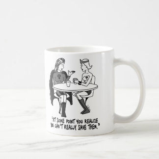 Codependent Superheroines Classic Mug