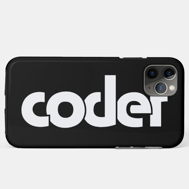 Coder Case-Mate iPhone Case (Back (Horizontal))