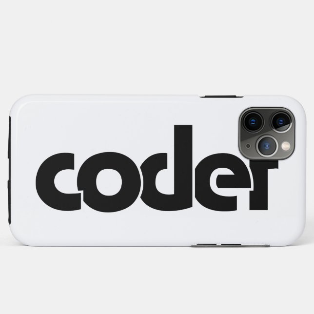 Coder Case-Mate iPhone Case (Back (Horizontal))