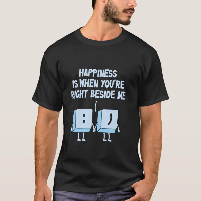 Coder Coding Programmer Computer Pun Funny Keyboar T-Shirt (Front)