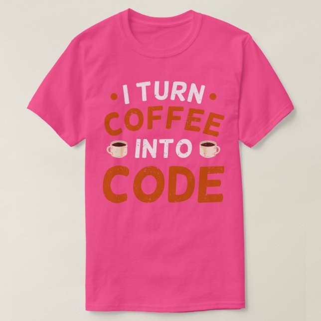 Coder Debugging Code Programmer Programming Gift  T-Shirt (Design Front)