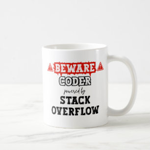 Coder Powered By Stack Overflow   Programming Coffee Mug