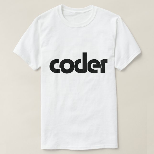 Coder T-Shirt (Design Front)