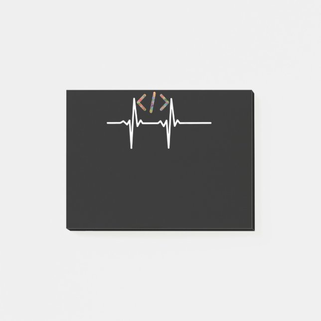 Coders Funny | Computer Software Programmer Coding Post-it Notes (Front)