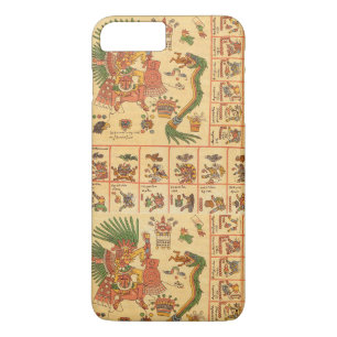 Codex Borbonicus Aztec Text iPhone 8 Plus/7 Plus Case