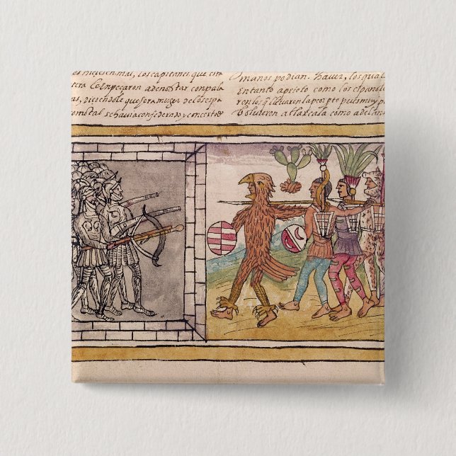 Codex Duran 15 Cm Square Badge (Front)