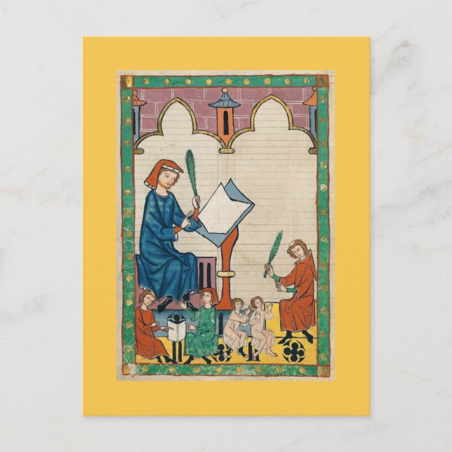 Codex Manesse Postcard (Front)