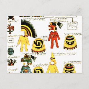 Codex Mendoza Postcard