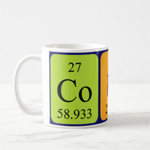 Codi periodic table name mug