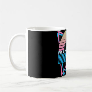 Coding Coder Retro Programmer I m a Purrgrammer  Coffee Mug