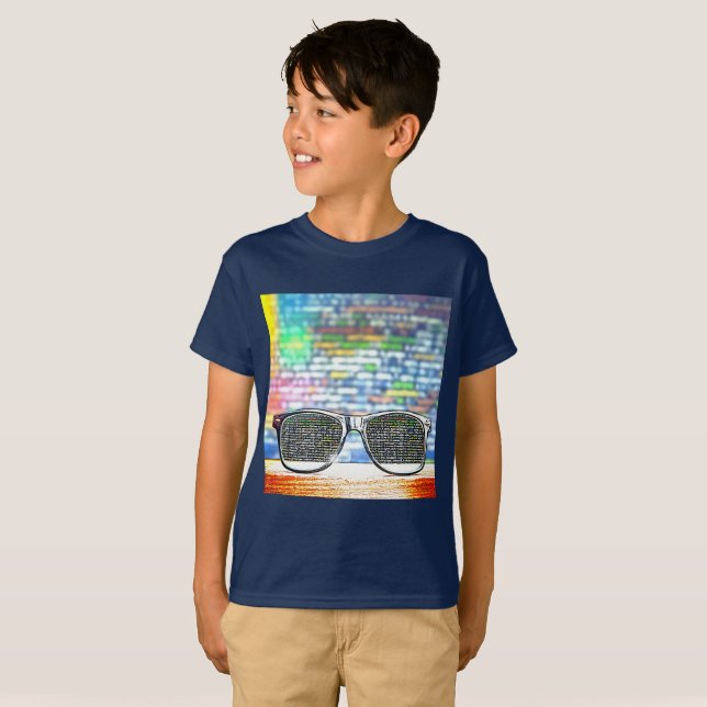 Coding graphic boys t shirt (Front Full)