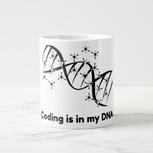 Coding is in My DNA Programmer Science Coffee Mug