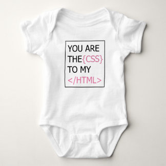 coding lover baby bodysuit