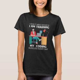 Coding Muscles Training Trainee T-Shirt
