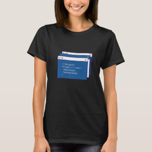 Coding programmer code computer T-Shirt